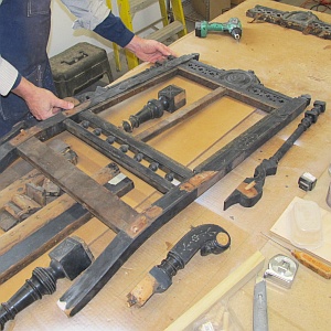 We repair and restore antique wood furniture
